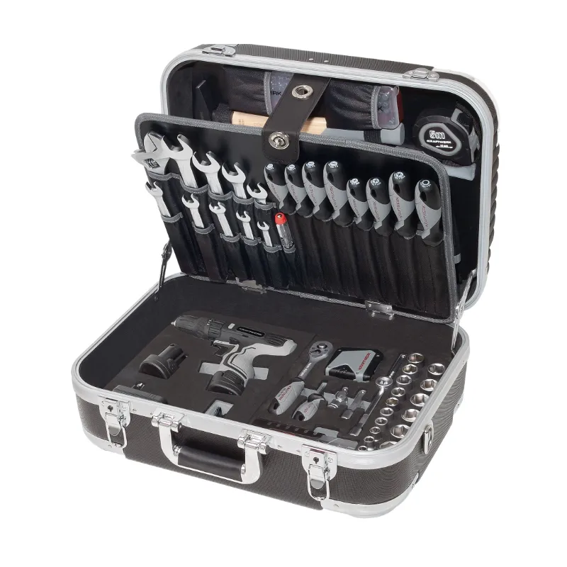 202.160.000 - KRAFTWERK Coffret à outils B160, 3/8“, avec perceuse visseuse KRAFTWERK, 164 pcs.