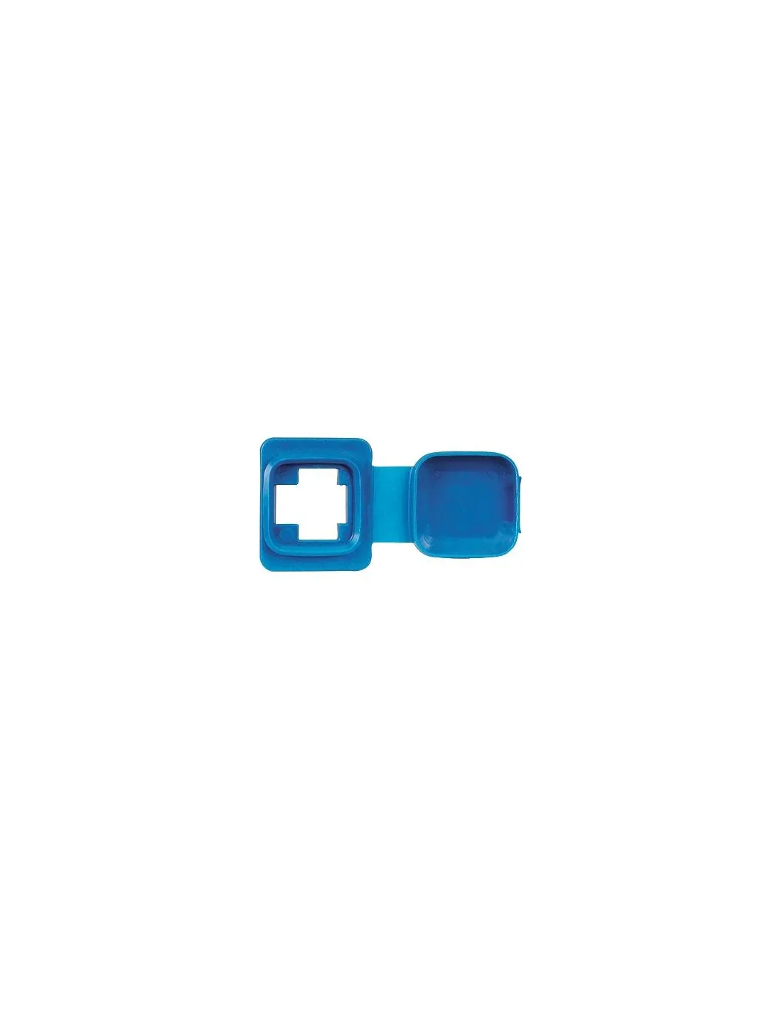 Aquadesign embout IP44 pour connecteurs Reichle et De-Massari bleu SCHNEIDER MTN465591