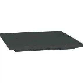 Bac polystone 35cmx35cm h3cm ext. Carré noir