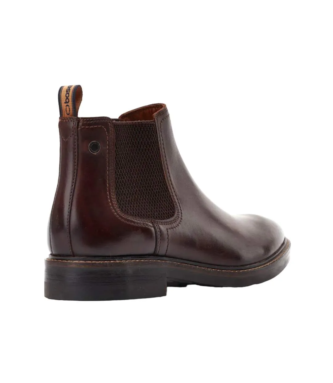 Bottines chelsea portland homme marron foncé Base London