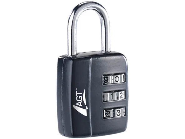Cadenas à bagages, code numérique à 3 chiffres, 29 mm | Antivols 
