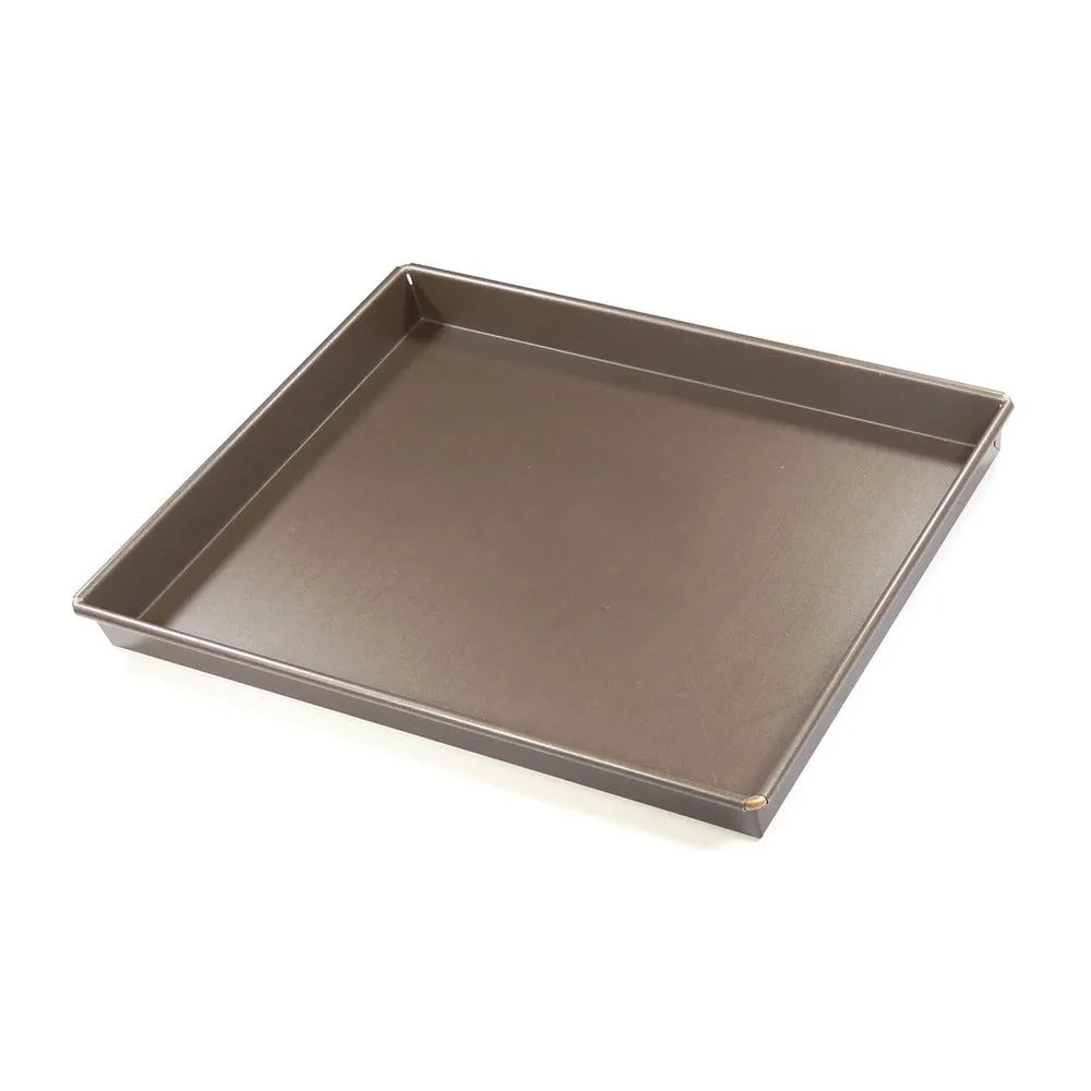 Caisse à génoise antiadhérente 350x250mm int / 358x258mm ext h35mm