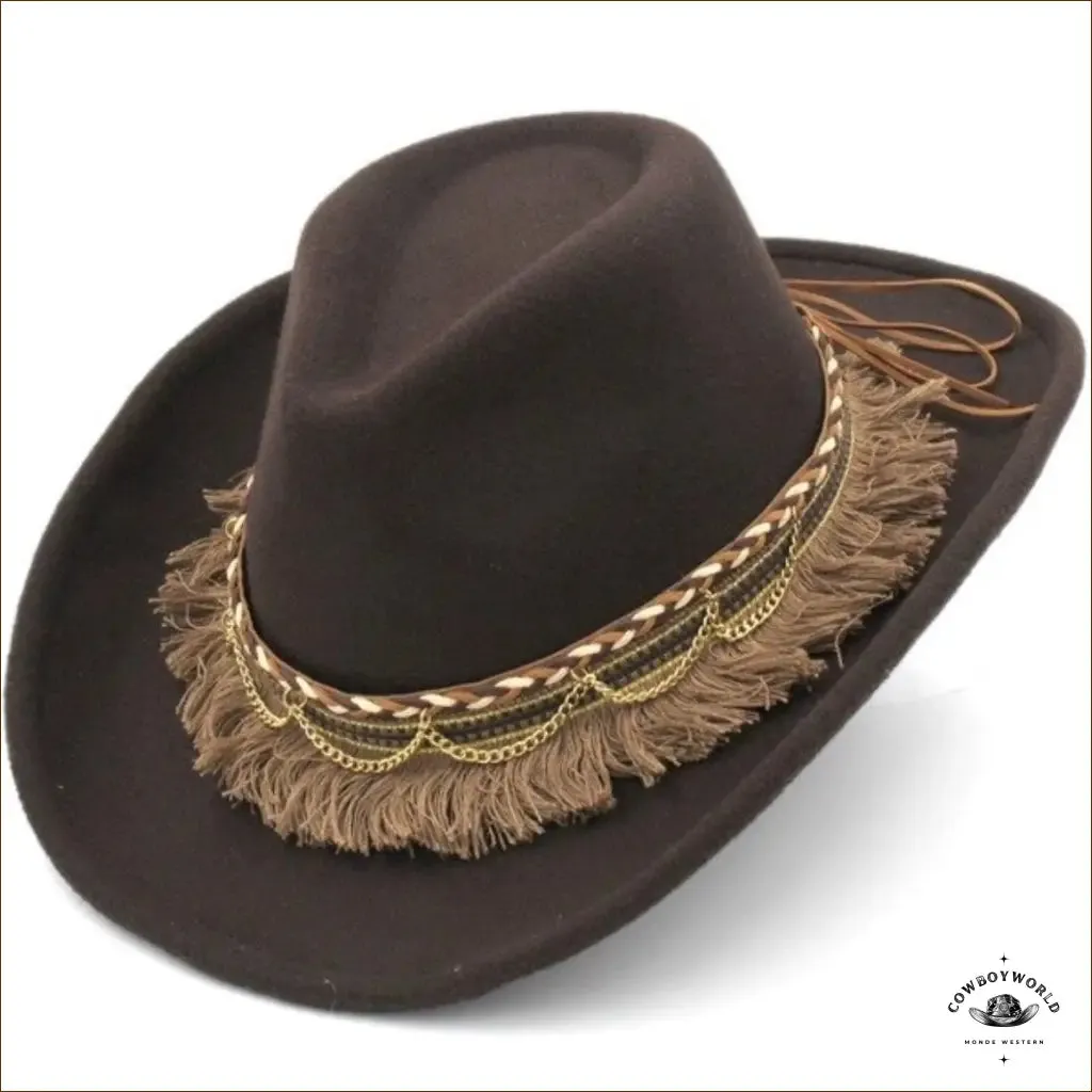 Chapeau de Cowboy Femme Fantaisie