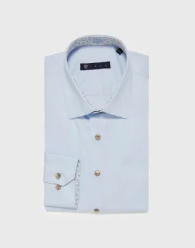 Chemise fantaisie bleu ciel Lamri