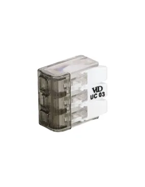 Connecteurs rapides cable souple 3 trous X5 - ELECTRALINE