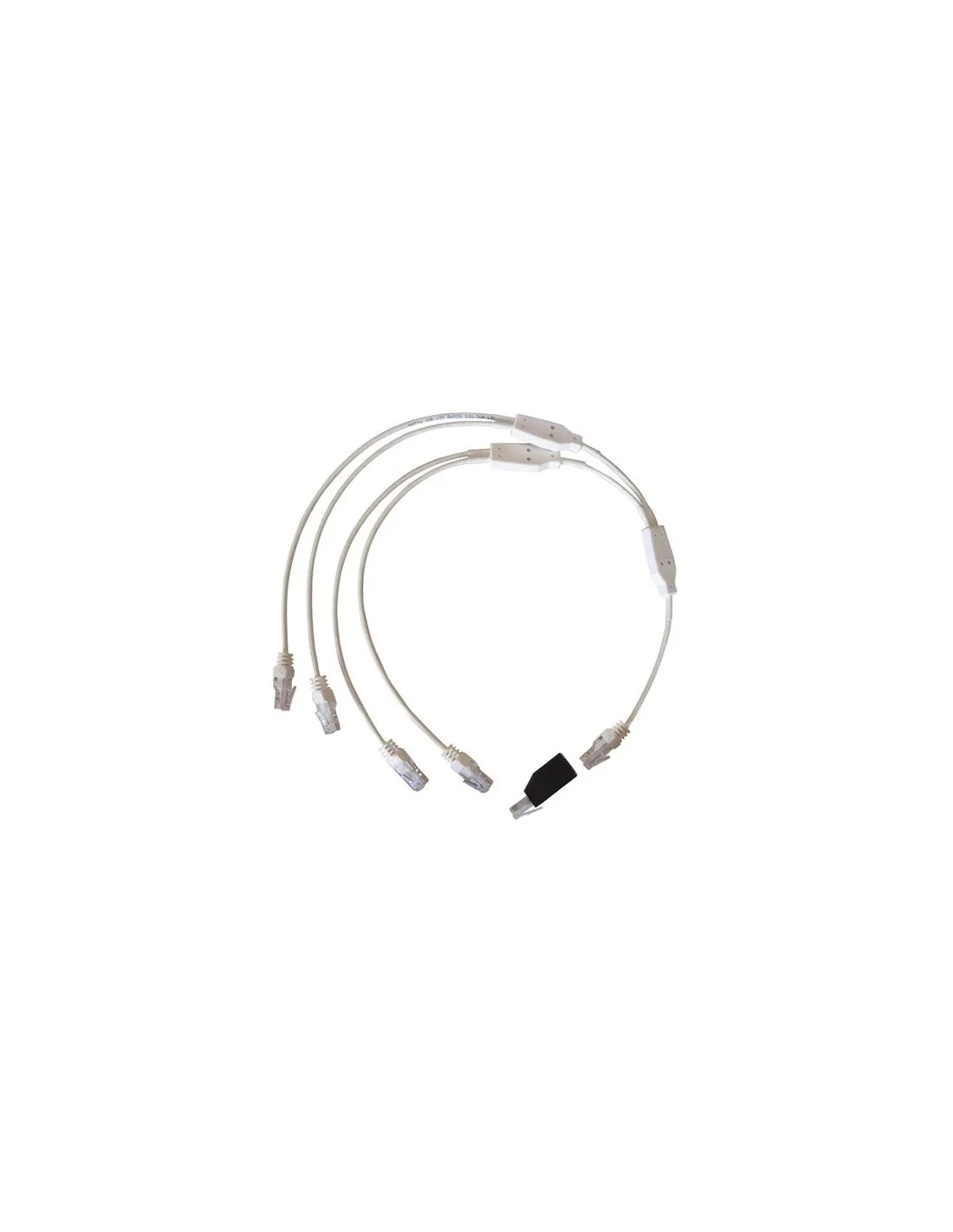 Cordon quadruple pour raccordement Téléphone/RJ45 MICHAUD Q293