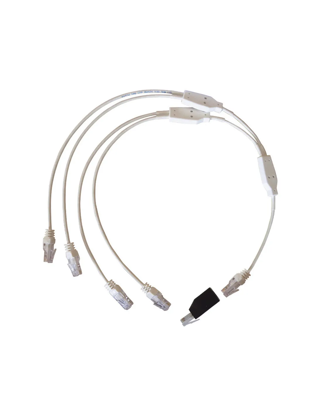 Cordon quadruple pour raccordement Téléphone/RJ45 MICHAUD Q293