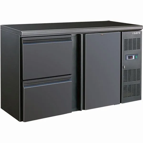 Glacière de bar Saro avec 1 porte et 2 tiroirs modèle BC 2100-2S 323-4205 acheter à bas prix 