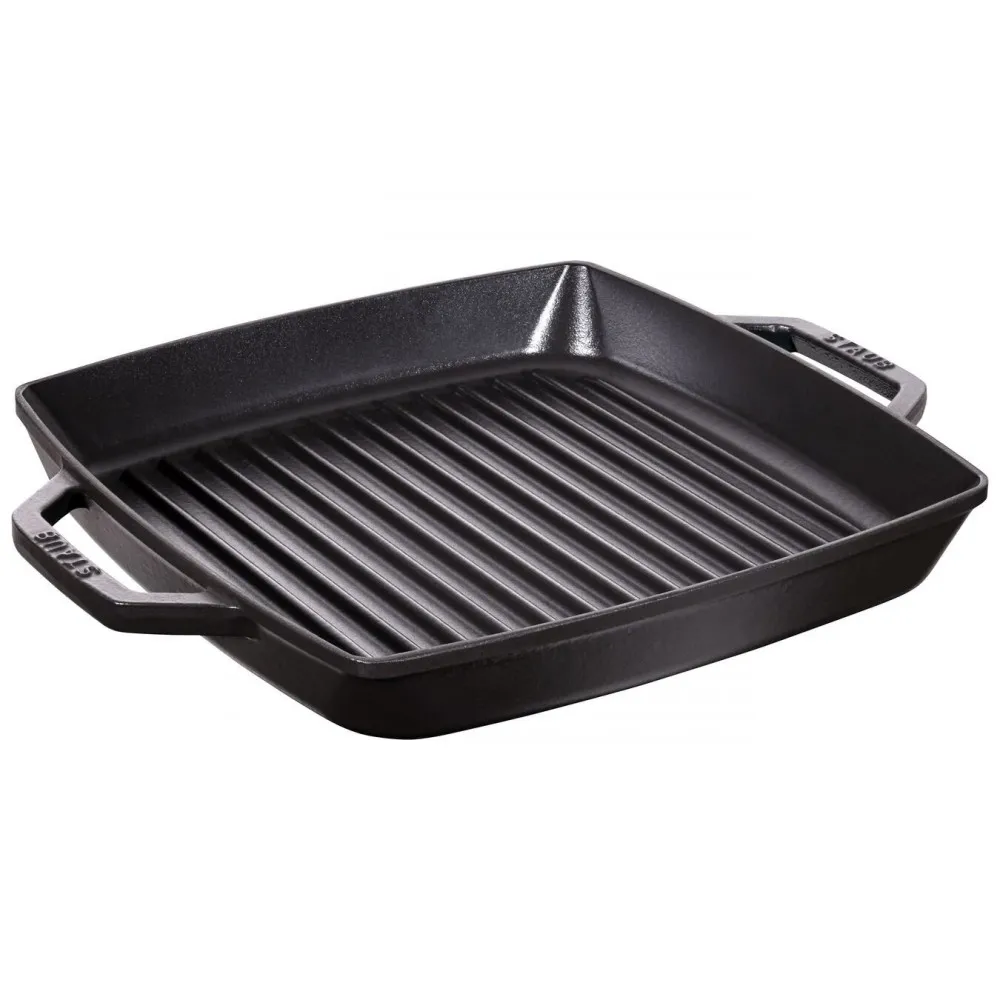 Gril carré Staub - 2 coloris - 3 dimensions