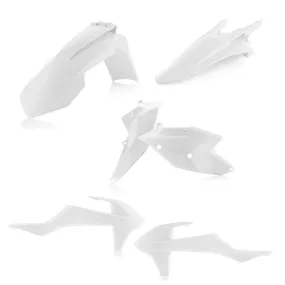 Kit plastiques - Blanc - ACERBIS KTM 125/250/300 EXC 2017-2018 250/350/450/500 EXCF 2017-2018