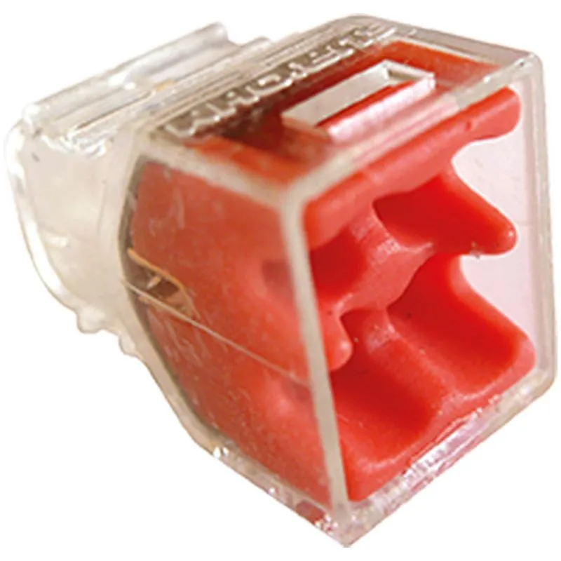 Lot de 2500 connecteurs transparents 4P (70064)