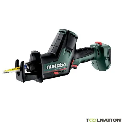 Metabo 602366850 SSE 18 LTX BL Compact Recipro saw 18V excl. batteries et chargeur