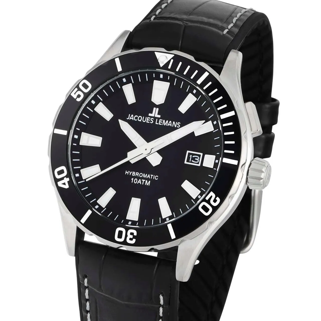 Montre homme Jacques Lemans 1-2131A, Quartz, 43mm, 10ATM