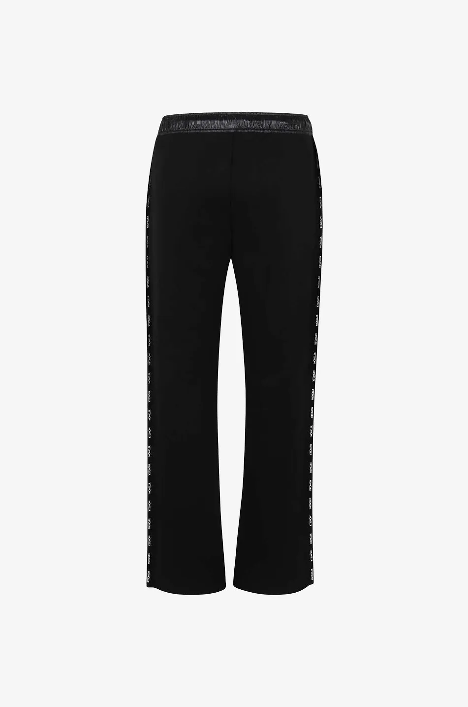 Pantalon de jogging bi-matière passepoillé