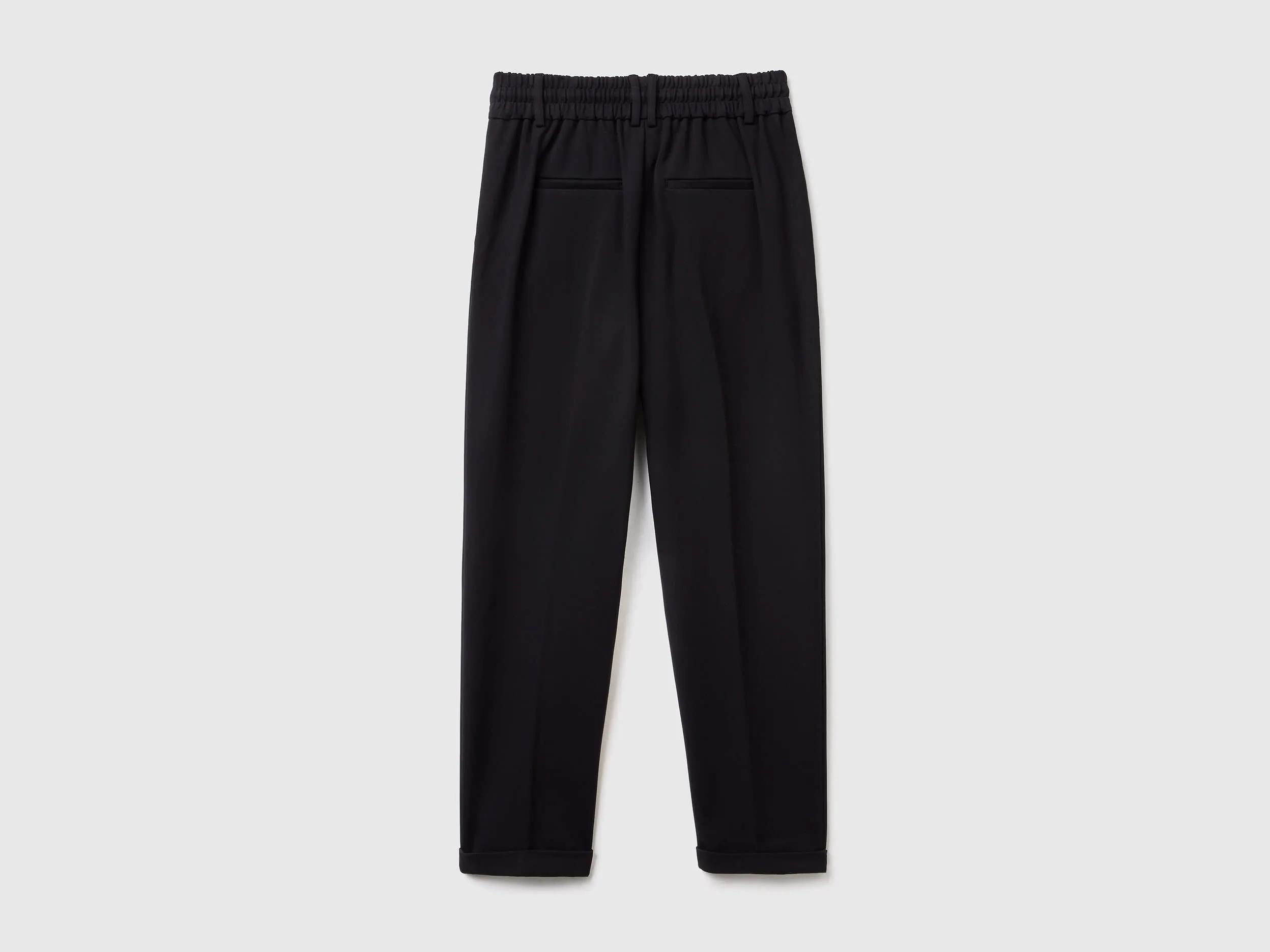 Pantalon uni avec cordon de serrage