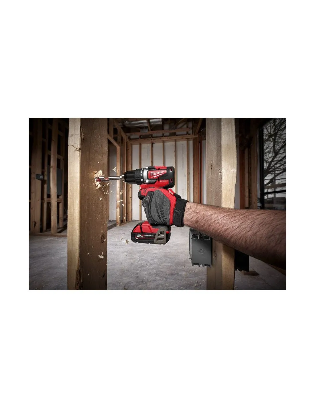 Perceuse Visseuse COMPACT 18V 2Ah | M18 CBLDD-202C - 4933464317 - Milwaukee