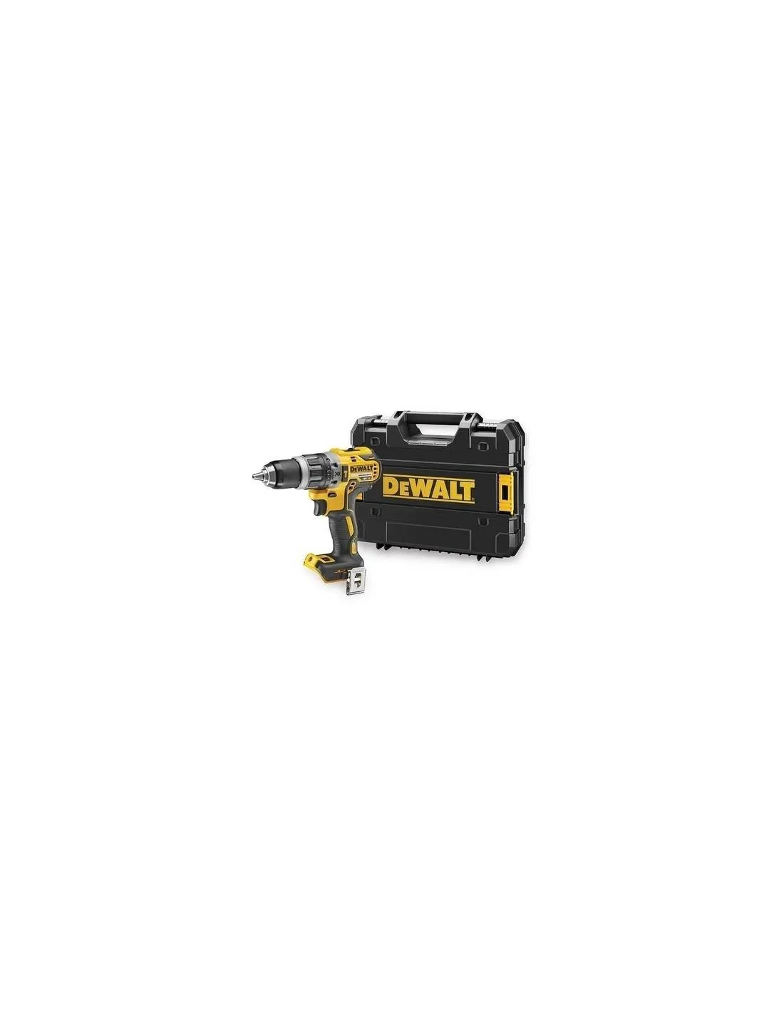 Perceuse visseuse percussion Compact XR 18V - sans batterie ni chargeur - coffret TSTAK - DCD796NT - Dewalt