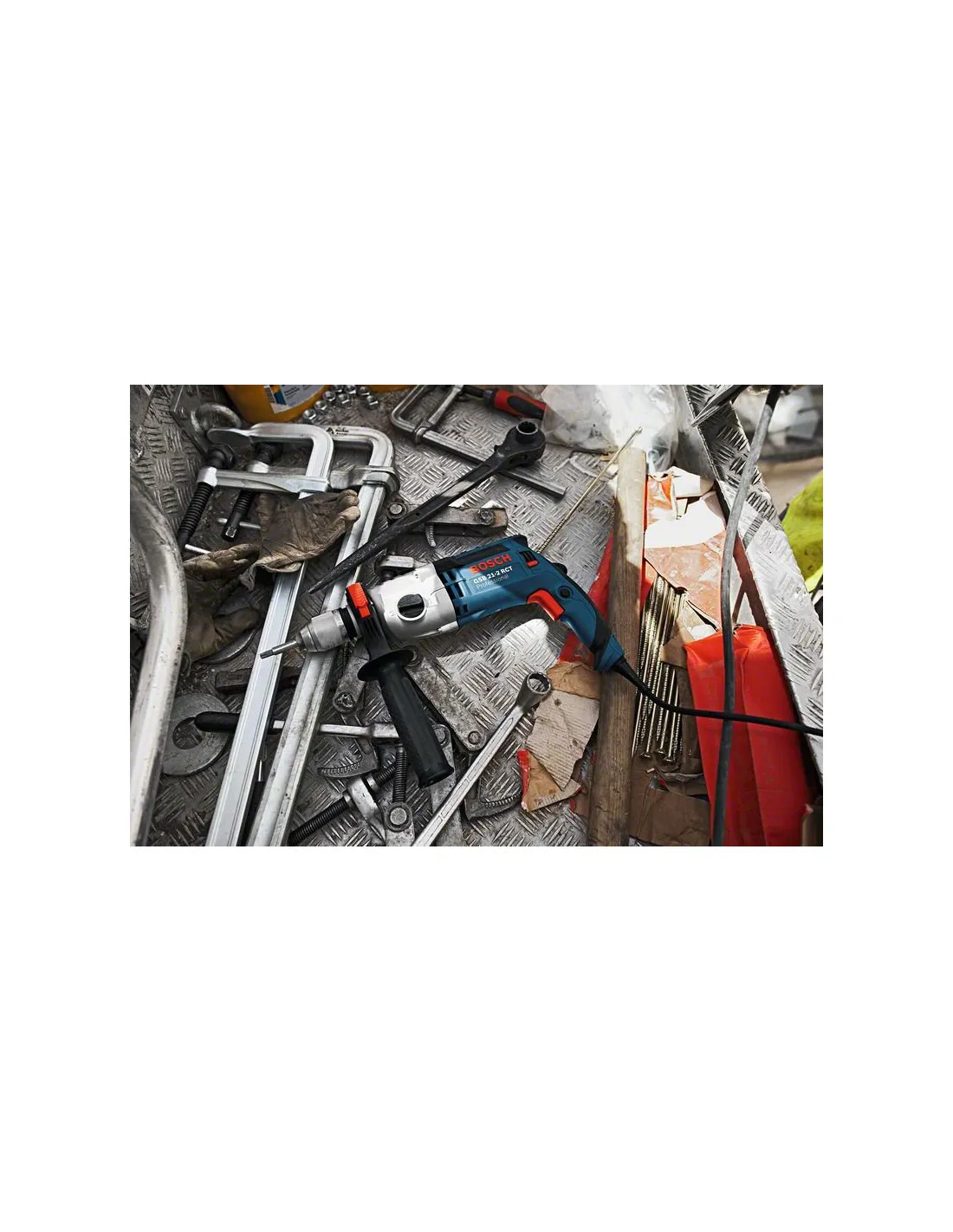 Perceuse visseuse à Percussion GSB 21-2 RCT L-Boxx | 060119C701 - Bosch