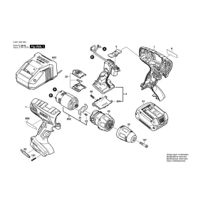 Pièces détachées Perceuse-visseuse BOSCH GSR 18V-LI 3601H60301