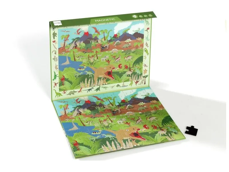 PUZZLE MAGNÉTIQUE Les dinosaures