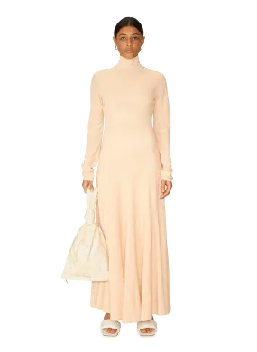 ROBE LONGUE à COL MONTANT - BOTTEGA VENETA pour FEMME | Printemps
