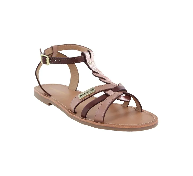 Sandales Les Tropéziennes  HAMSUNI Nude / Multi