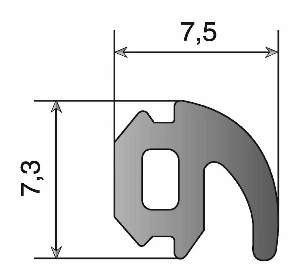 Seuil aluminium pour ouvrant extérieur : Type OELT - BILCOCQ