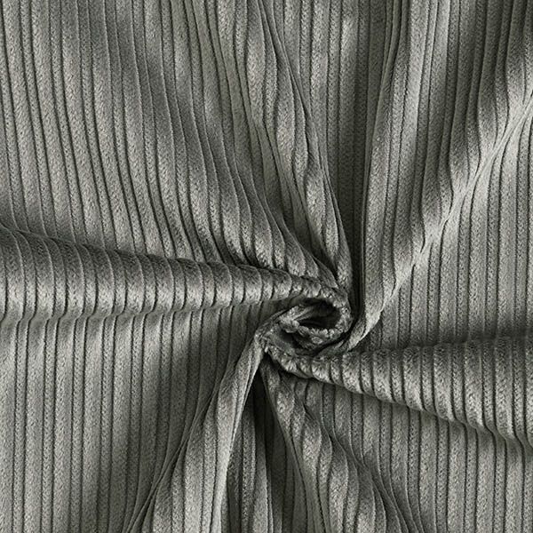 Velours fantaisie à côtes larges et étroites – gris