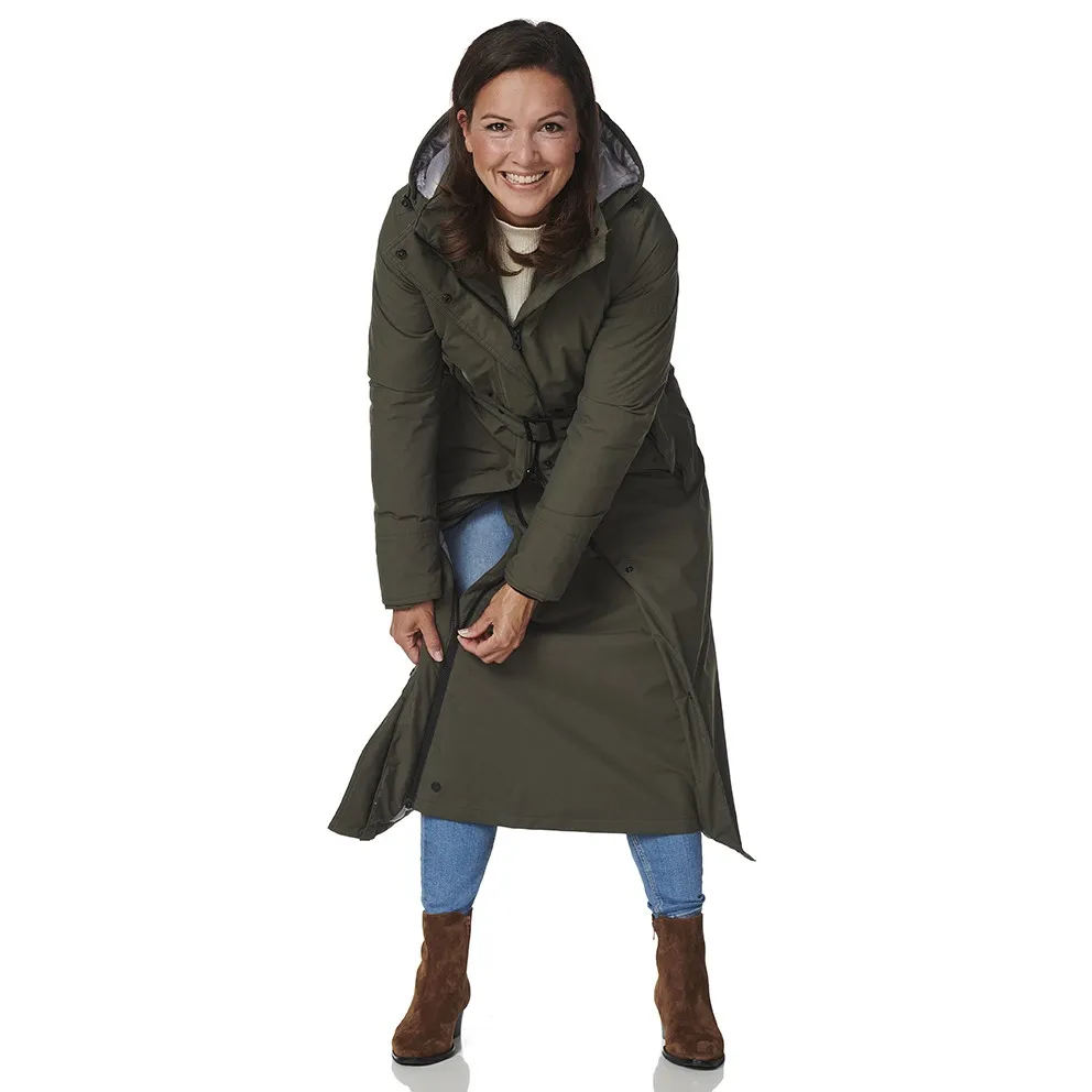 Veste Happy Rainy Days Toronto Long Raincoat Padded Chimera Olive