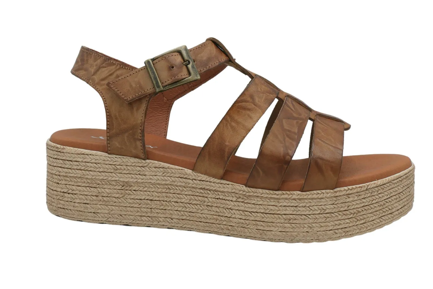 Xapatan nu pieds sandale 2016 bloc tan